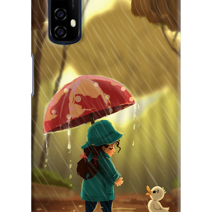 Rainy Day Realme 7/Narzo 20 Pro Hard Case Back Cover by Casekaro