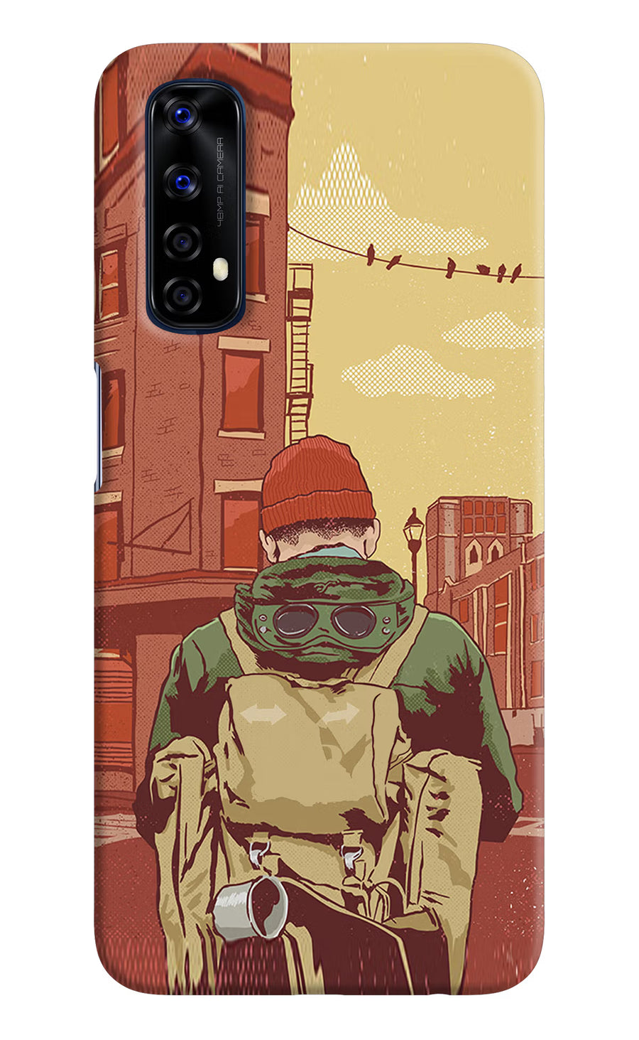Adventurous Realme 7/Narzo 20 Pro Back Cover, Hard case