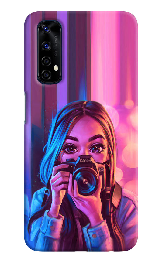 Girl Photographer Realme 7/Narzo 20 Pro Hard Case Back Cover by Casekaro