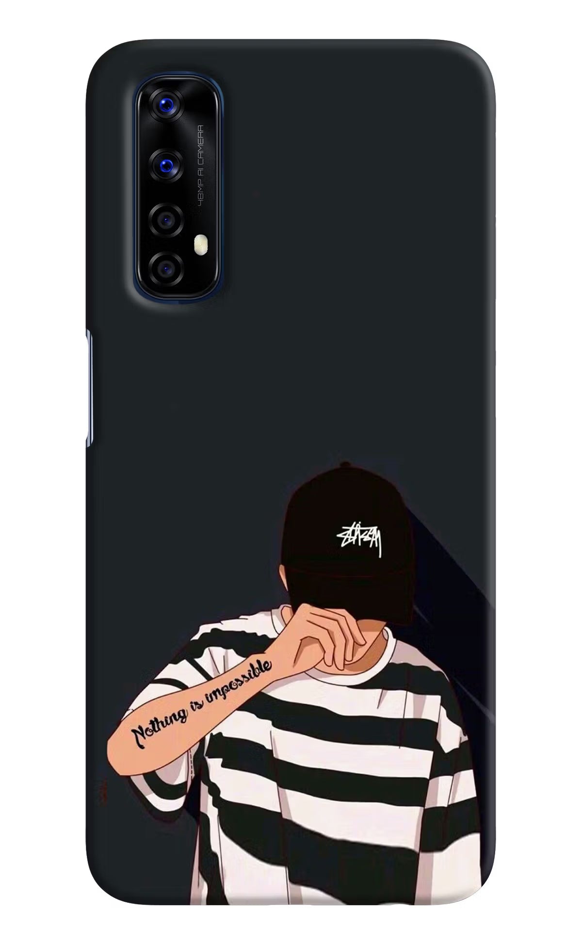 Aesthetic Boy Realme 7/Narzo 20 Pro Hard Case Back Cover by Casekaro