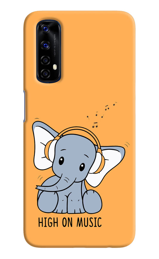 High On Music Realme 7/Narzo 20 Pro Hard Case Back Cover by Casekaro