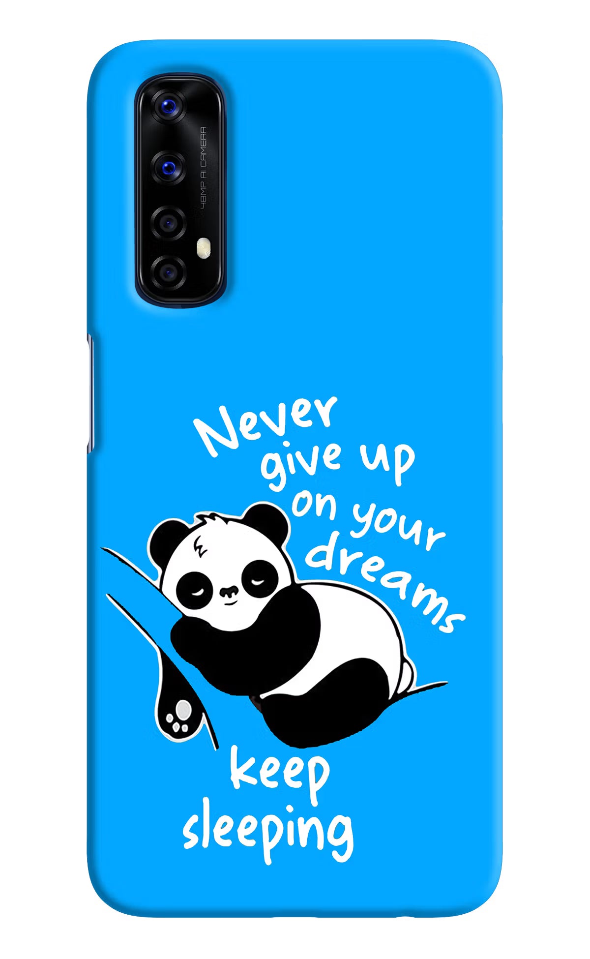 Keep Sleeping Realme 7/Narzo 20 Pro Hard Case Back Cover by Casekaro