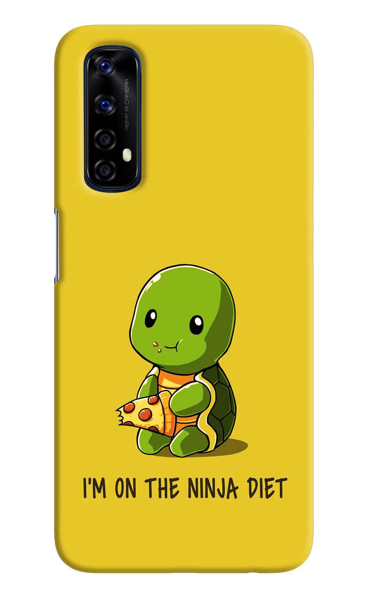 I'm on Ninja Diet Realme 7/Narzo 20 Pro Hard Case Back Cover by Casekaro