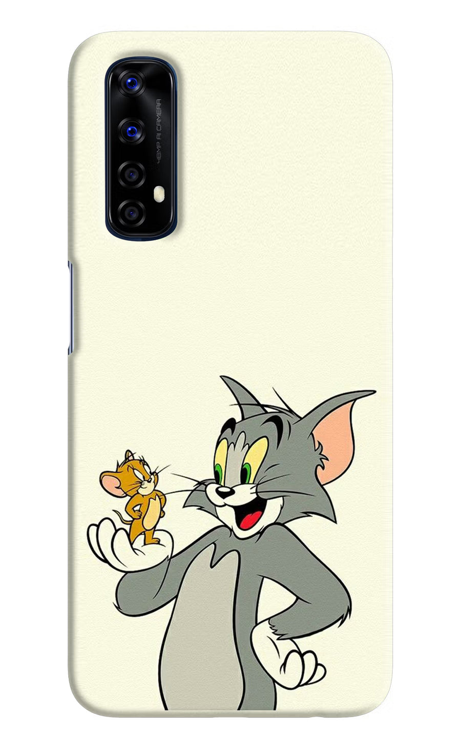 Tom & Jerry Realme 7/Narzo 20 Pro Back Cover, Hard case