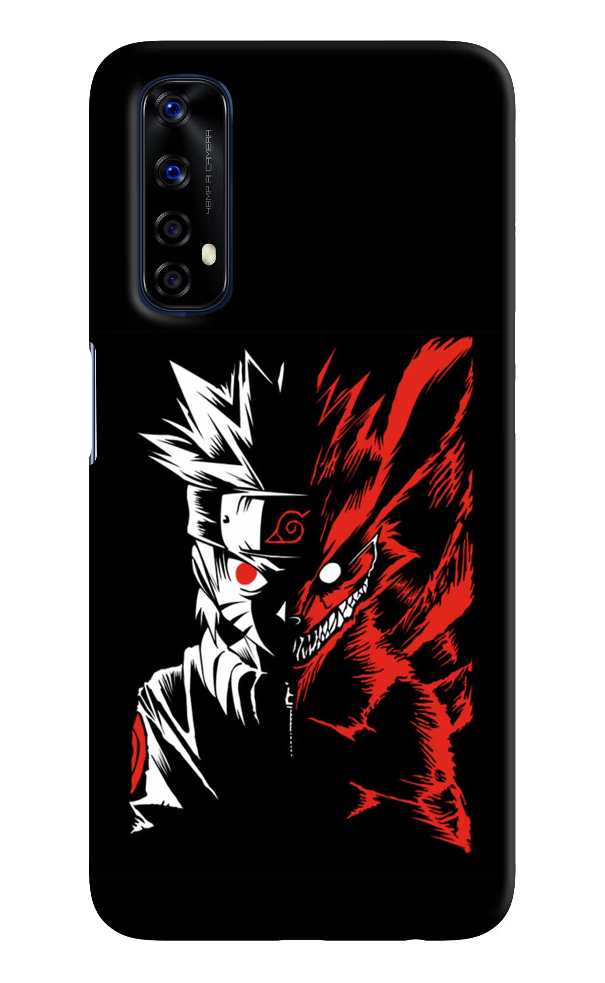Naruto Two Face Realme 7/Narzo 20 Pro Hard Case Back Cover by Casekaro