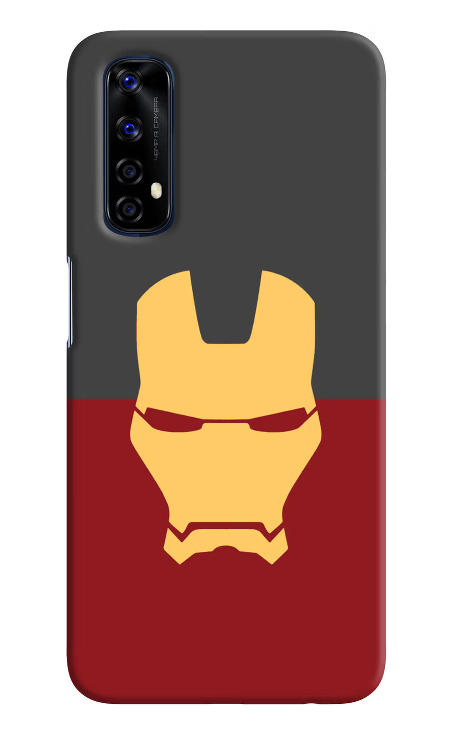 Ironman Realme 7/Narzo 20 Pro Back Cover, Hard case