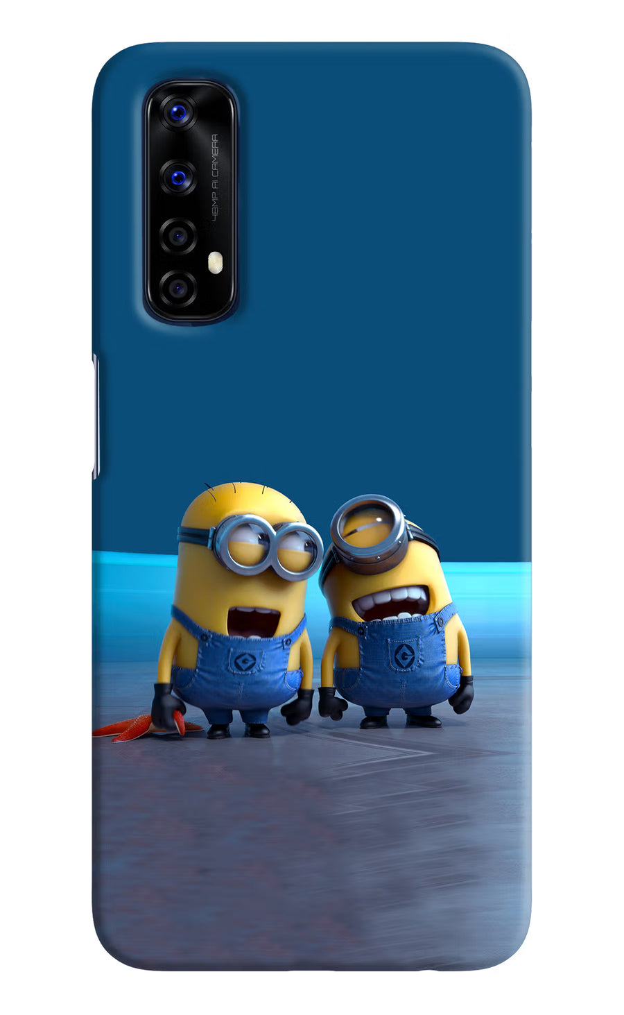 Minion Laughing Realme 7/Narzo 20 Pro Back Cover, Hard case