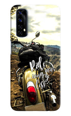 Ride More Worry Less Realme 7/Narzo 20 Pro Hard Case Back Cover by Casekaro