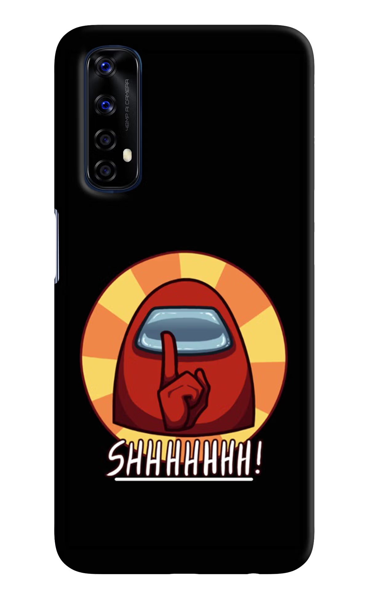 Among Us Shhh! Realme 7/Narzo 20 Pro Hard Case Back Cover by Casekaro