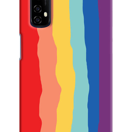 Rainbow Realme 7/Narzo 20 Pro Hard Case Back Cover by Casekaro