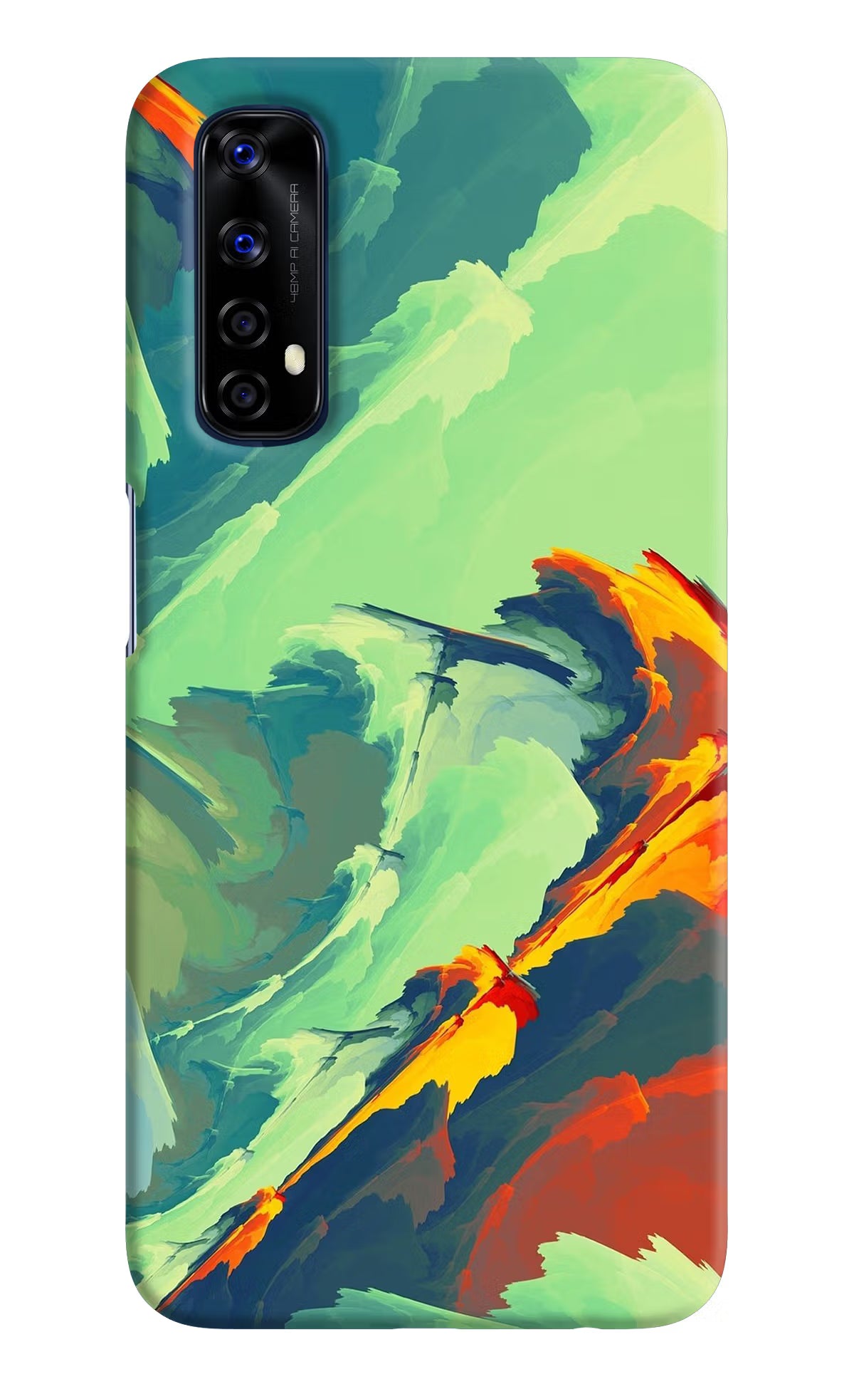 Paint Art Realme 7/Narzo 20 Pro Hard Case Back Cover by Casekaro