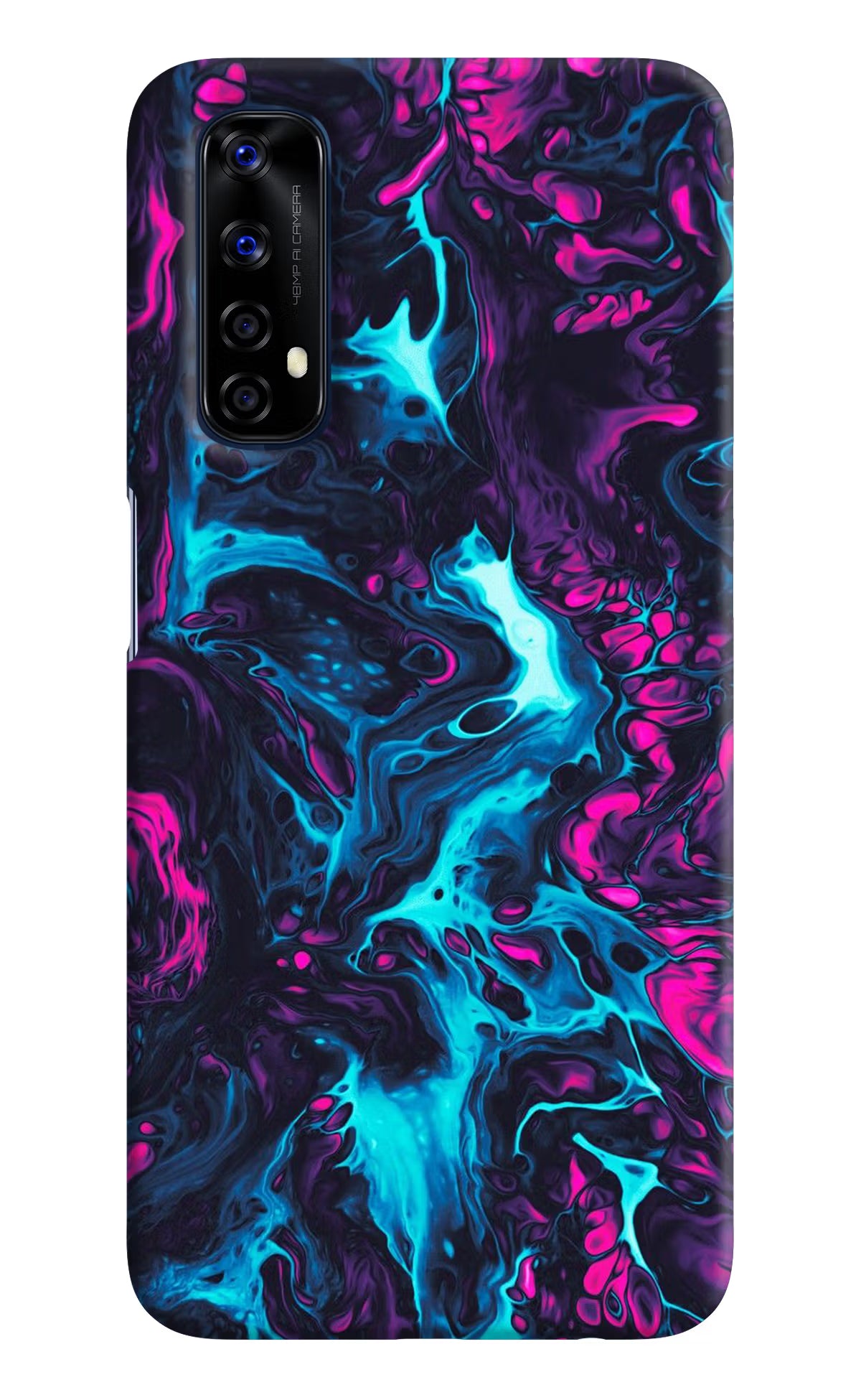 Abstract Realme 7/Narzo 20 Pro Hard Case Back Cover by Casekaro