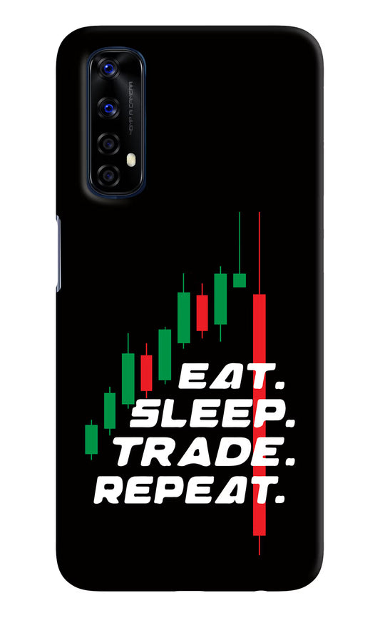 Eat Sleep Trade Repeat Realme 7/Narzo 20 Pro Hard Case Back Cover by Casekaro