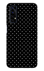 White Dots Realme 7/Narzo 20 Pro Hard Case Back Cover by Casekaro