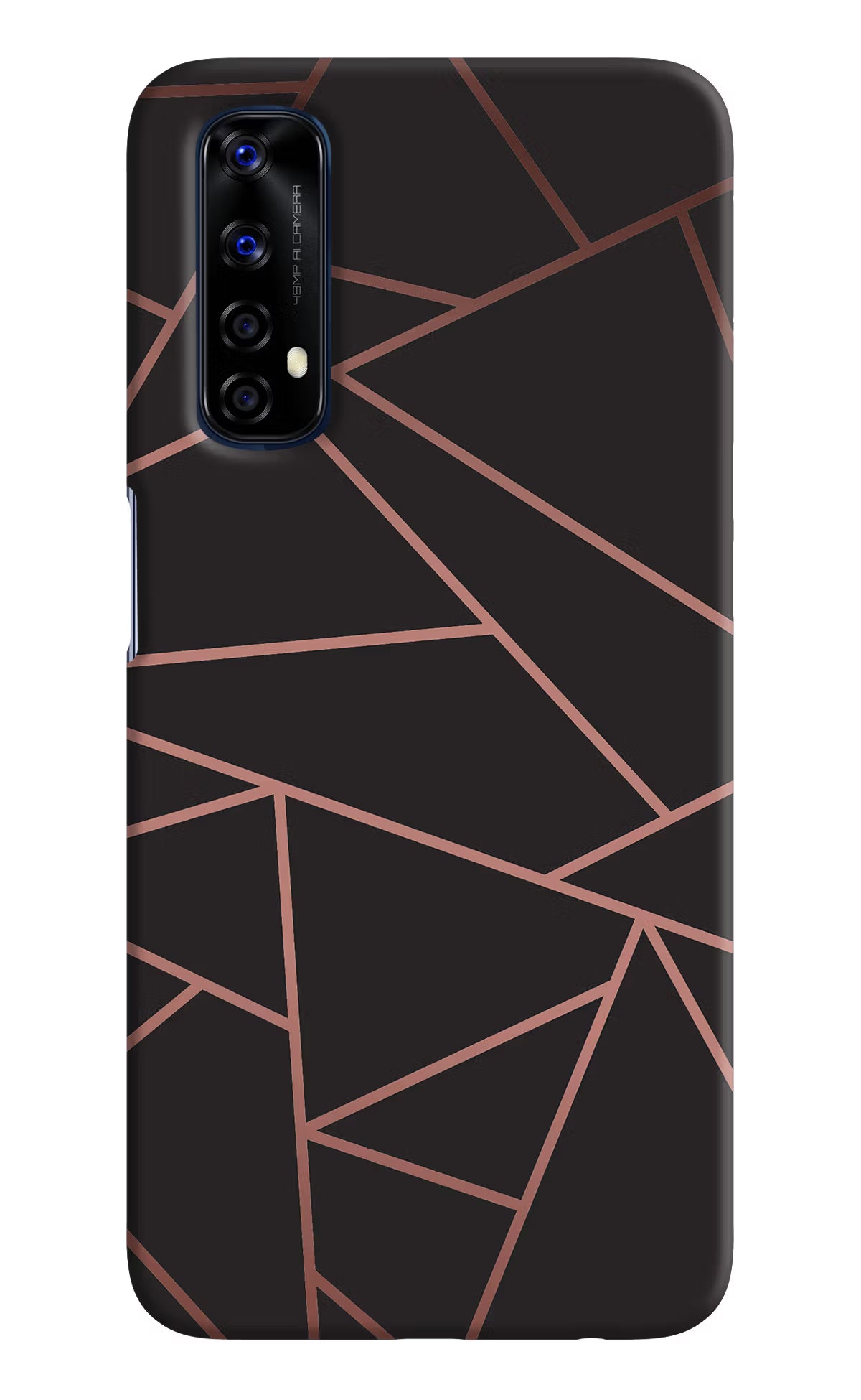 Geometric Pattern Realme 7/Narzo 20 Pro Hard Case Back Cover by Casekaro