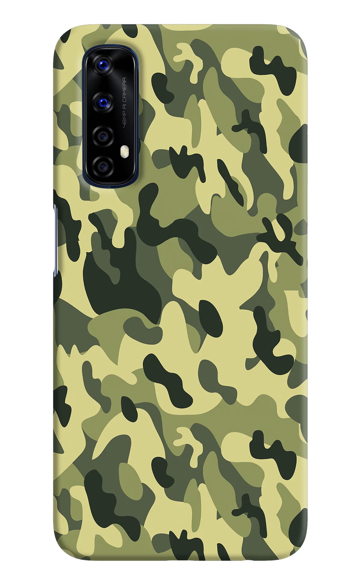Camouflage Realme 7/Narzo 20 Pro Hard Case Back Cover by Casekaro
