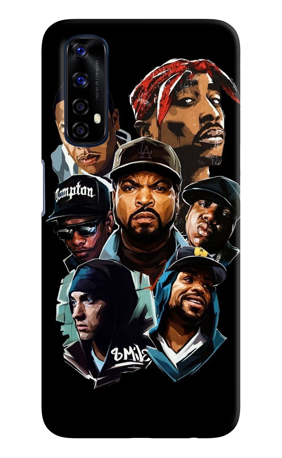 Rappers Realme 7/Narzo 20 Pro Hard Case Back Cover by Casekaro