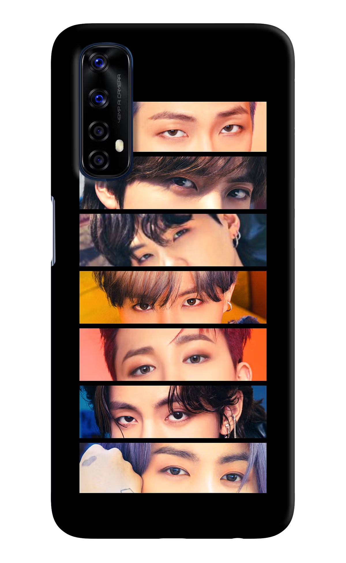 BTS Eyes Realme 7/Narzo 20 Pro Hard Case Back Cover by Casekaro