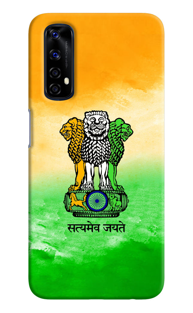 Satyamev Jayate Flag Realme 7/Narzo 20 Pro Hard Case Back Cover by Casekaro