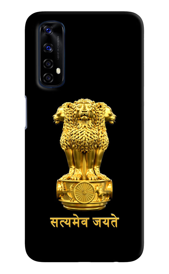 Satyamev Jayate Golden Realme 7/Narzo 20 Pro Hard Case Back Cover by Casekaro