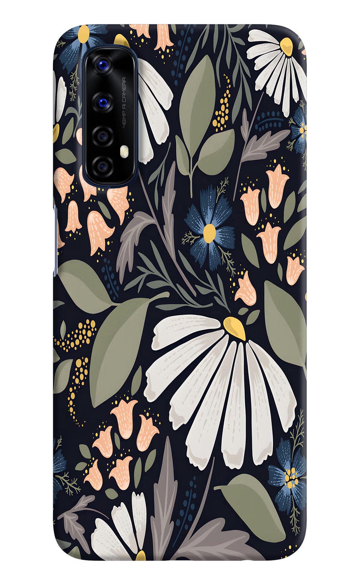 Flowers Art Realme 7/Narzo 20 Pro Hard Case Back Cover by Casekaro