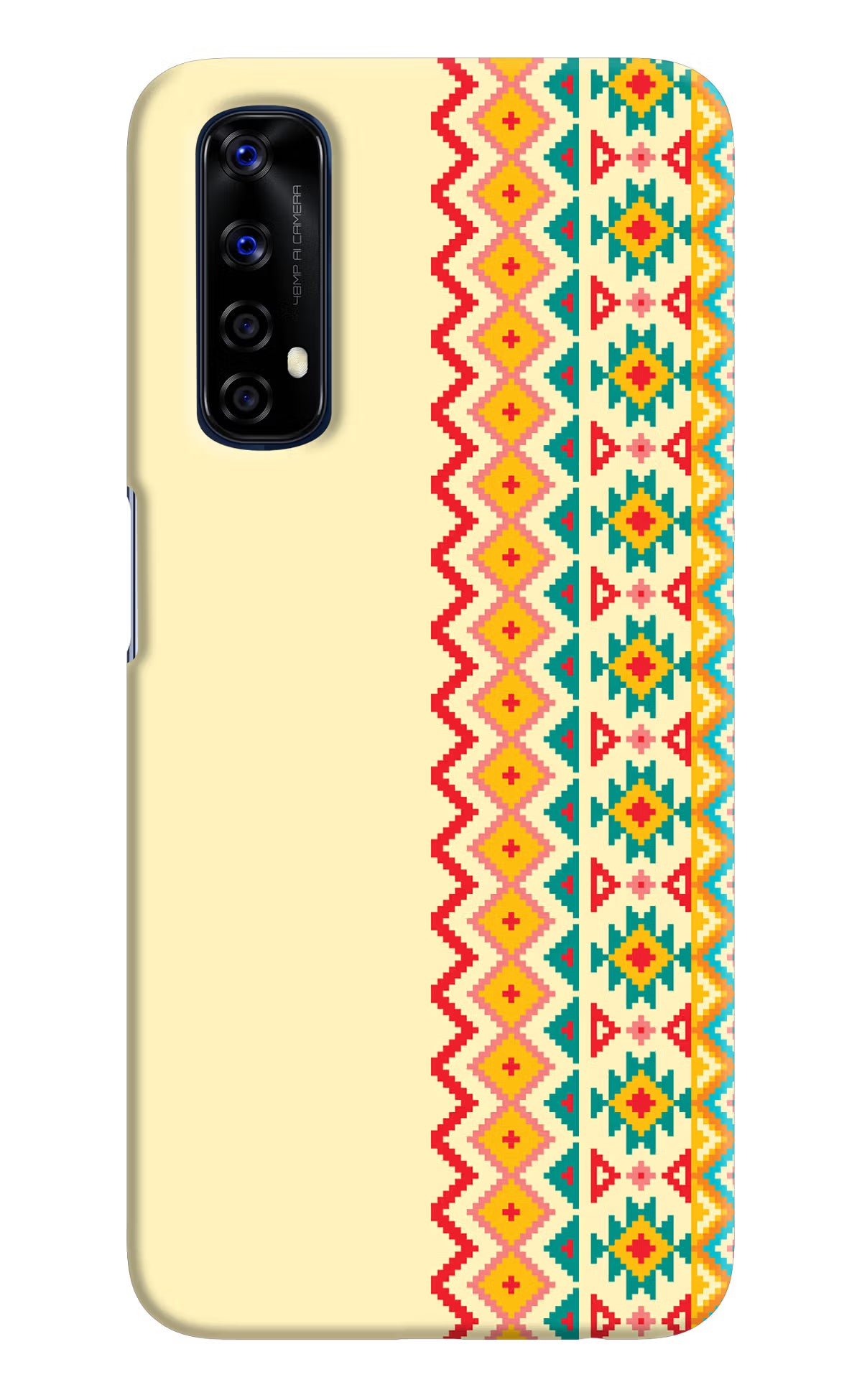 Ethnic Seamless Realme 7/Narzo 20 Pro Hard Case Back Cover by Casekaro