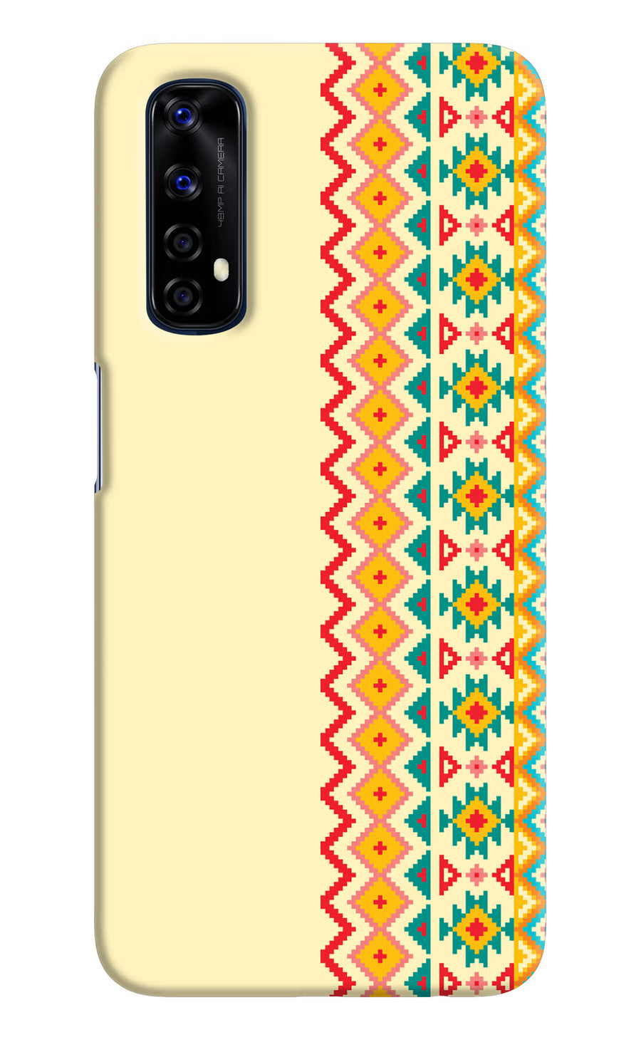 Ethnic Seamless Realme 7/Narzo 20 Pro Back Cover, Hard case