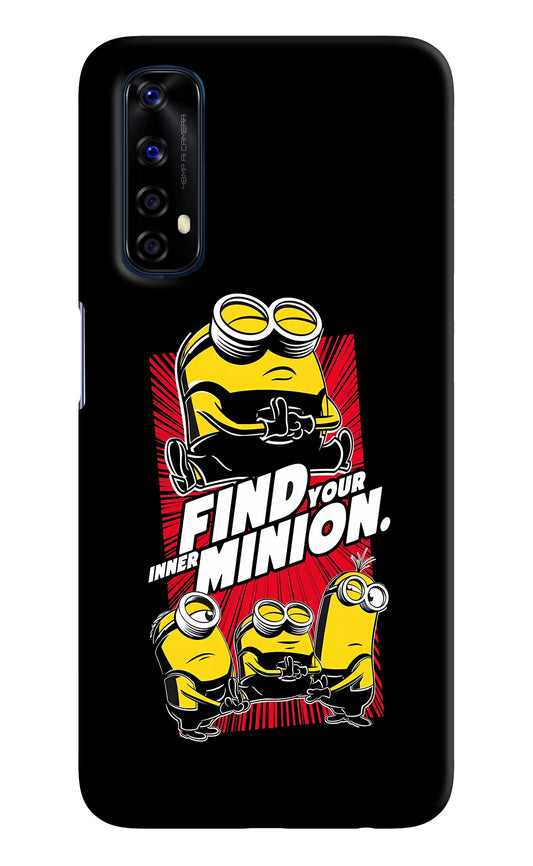 Find your inner Minion Realme 7/Narzo 20 Pro Hard Case Back Cover by Casekaro