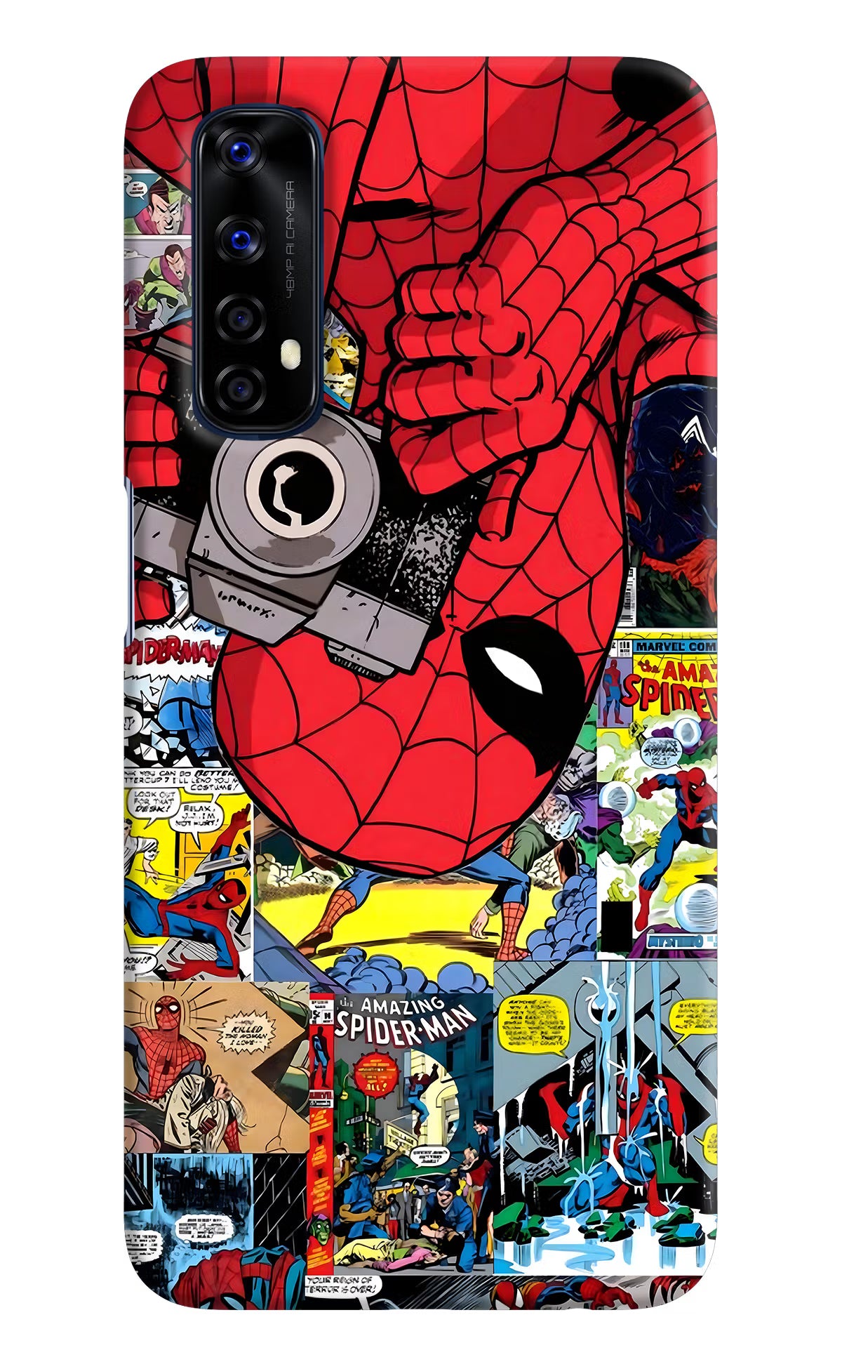 Spider Man Realme 7/Narzo 20 Pro Hard Case Back Cover by Casekaro