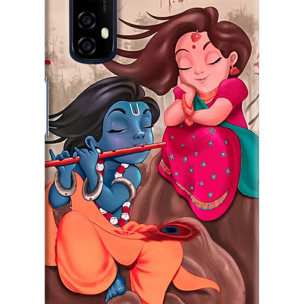 Radhe Krishna Realme 7/Narzo 20 Pro Hard Case Back Cover by Casekaro