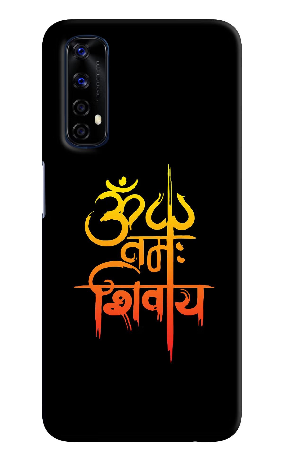 Om Namah Shivay Realme 7/Narzo 20 Pro Hard Case Back Cover by Casekaro
