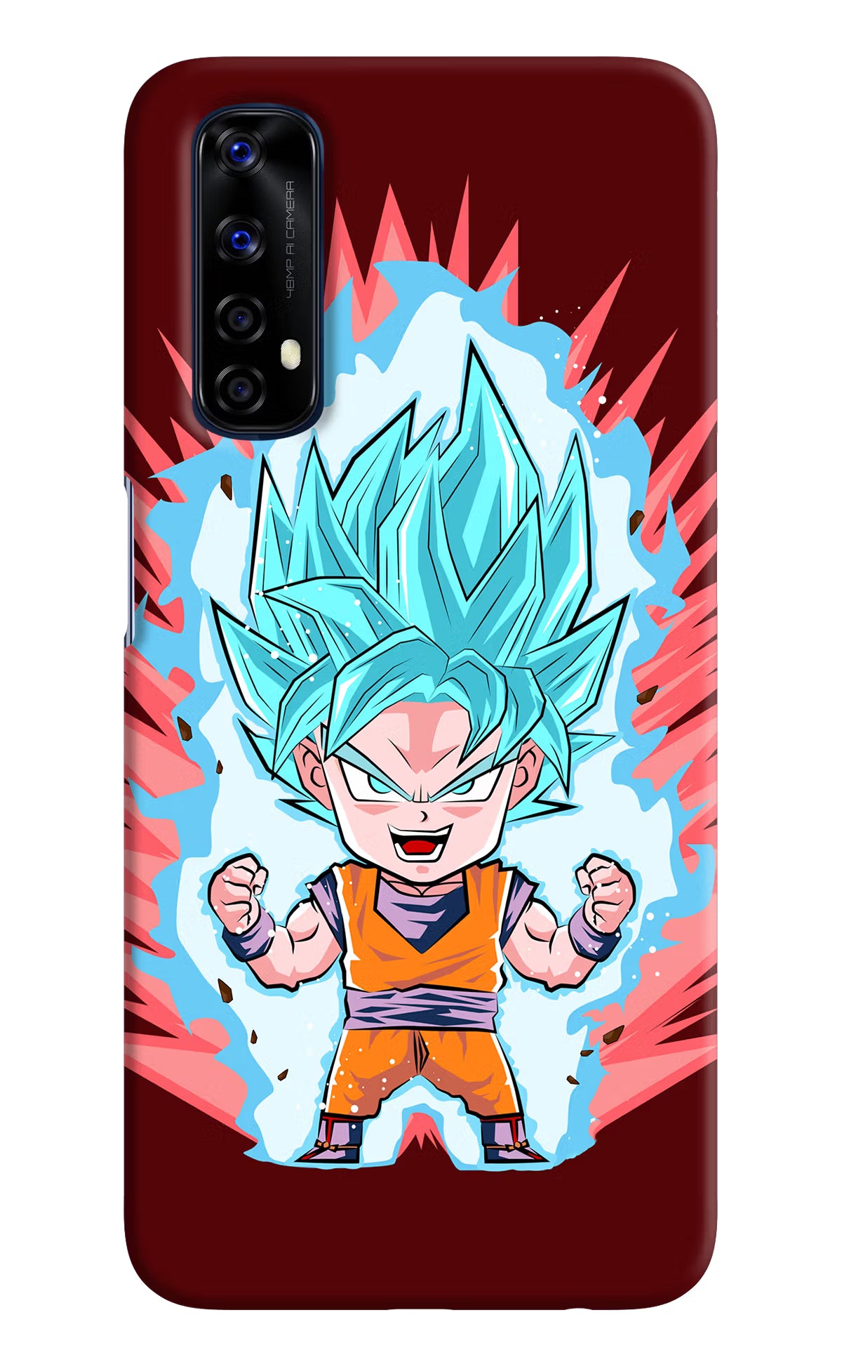 Goku Little Realme 7/Narzo 20 Pro Hard Case Back Cover by Casekaro
