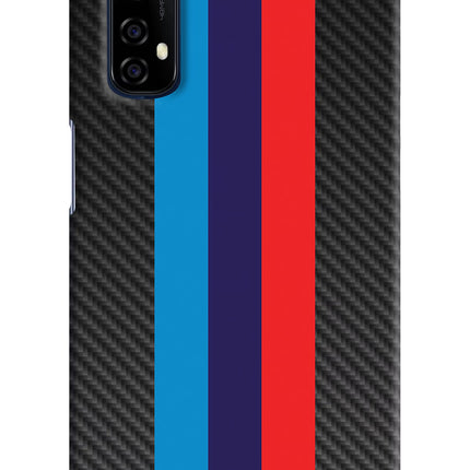 BMW Stripes Pattern Realme 7/Narzo 20 Pro Hard Case Back Cover by Casekaro