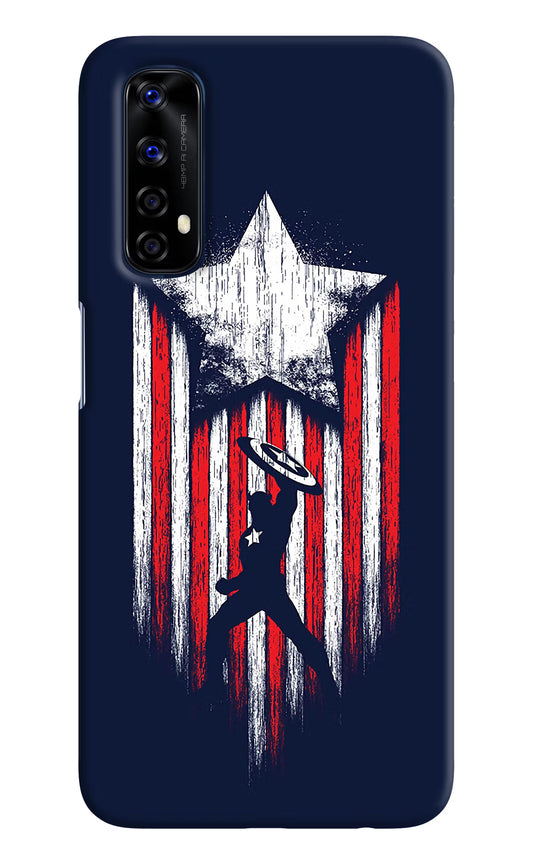 Captain America Marvel Art Realme 7/Narzo 20 Pro Hard Case Back Cover by Casekaro