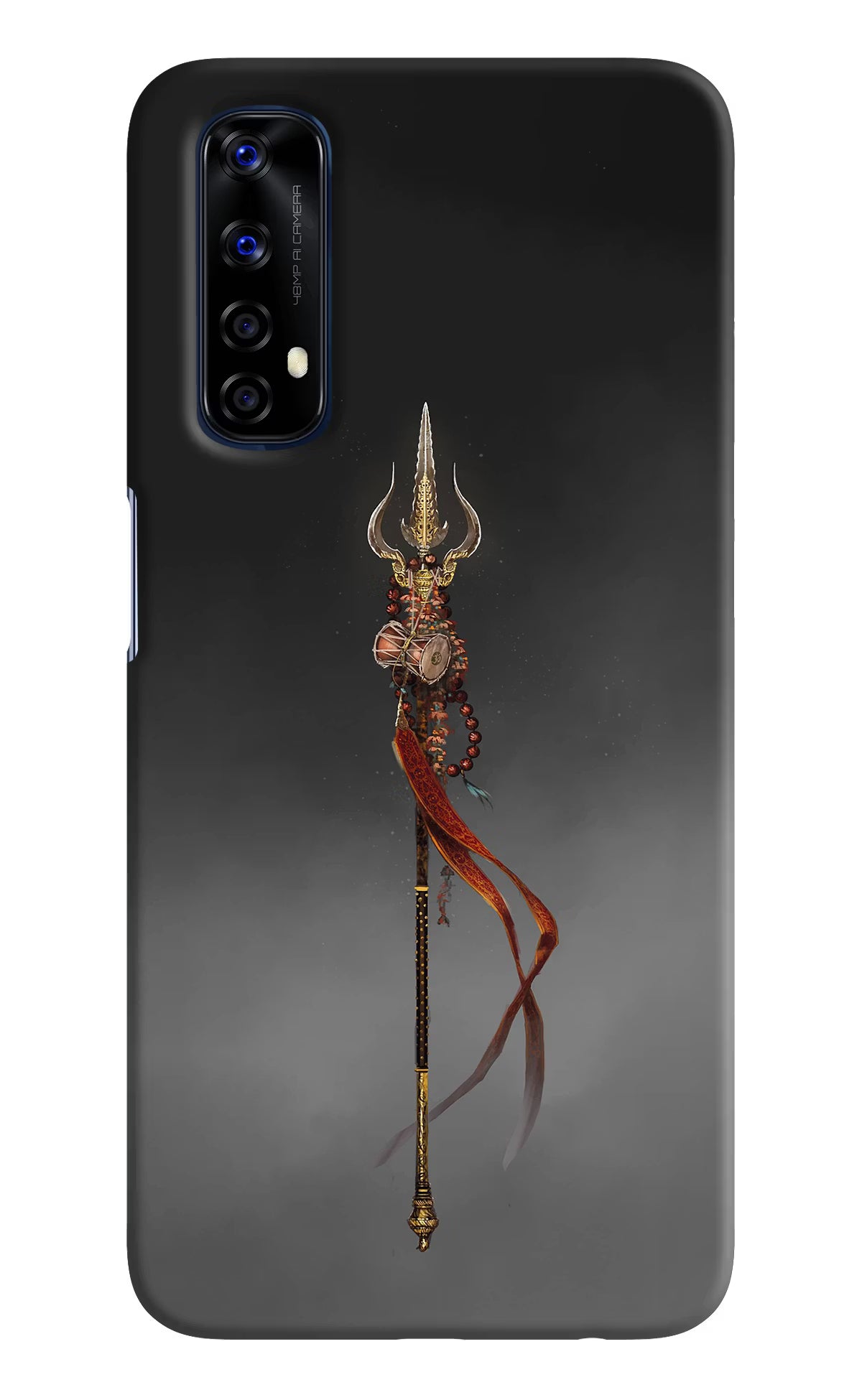 Shiv Trishul Realme 7/Narzo 20 Pro Hard Case Back Cover by Casekaro