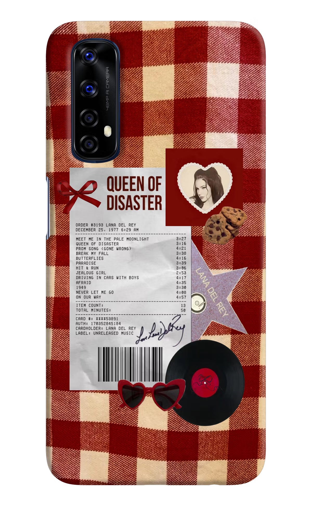 Queen of Disaster Realme 7/Narzo 20 Pro Hard Case Back Cover by Casekaro