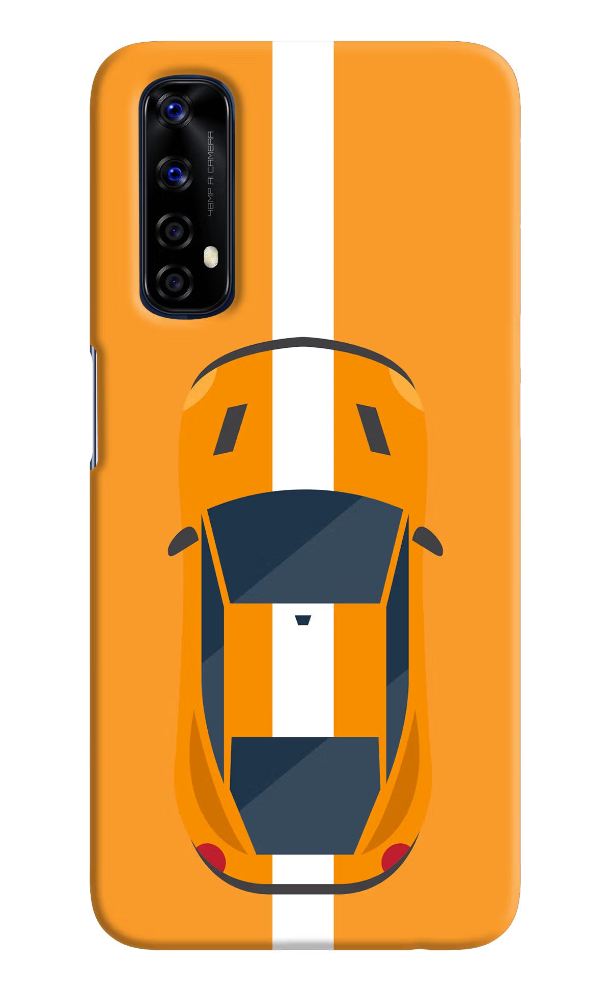 Highway Pursuit Realme 7/Narzo 20 Pro Hard Case Back Cover by Casekaro