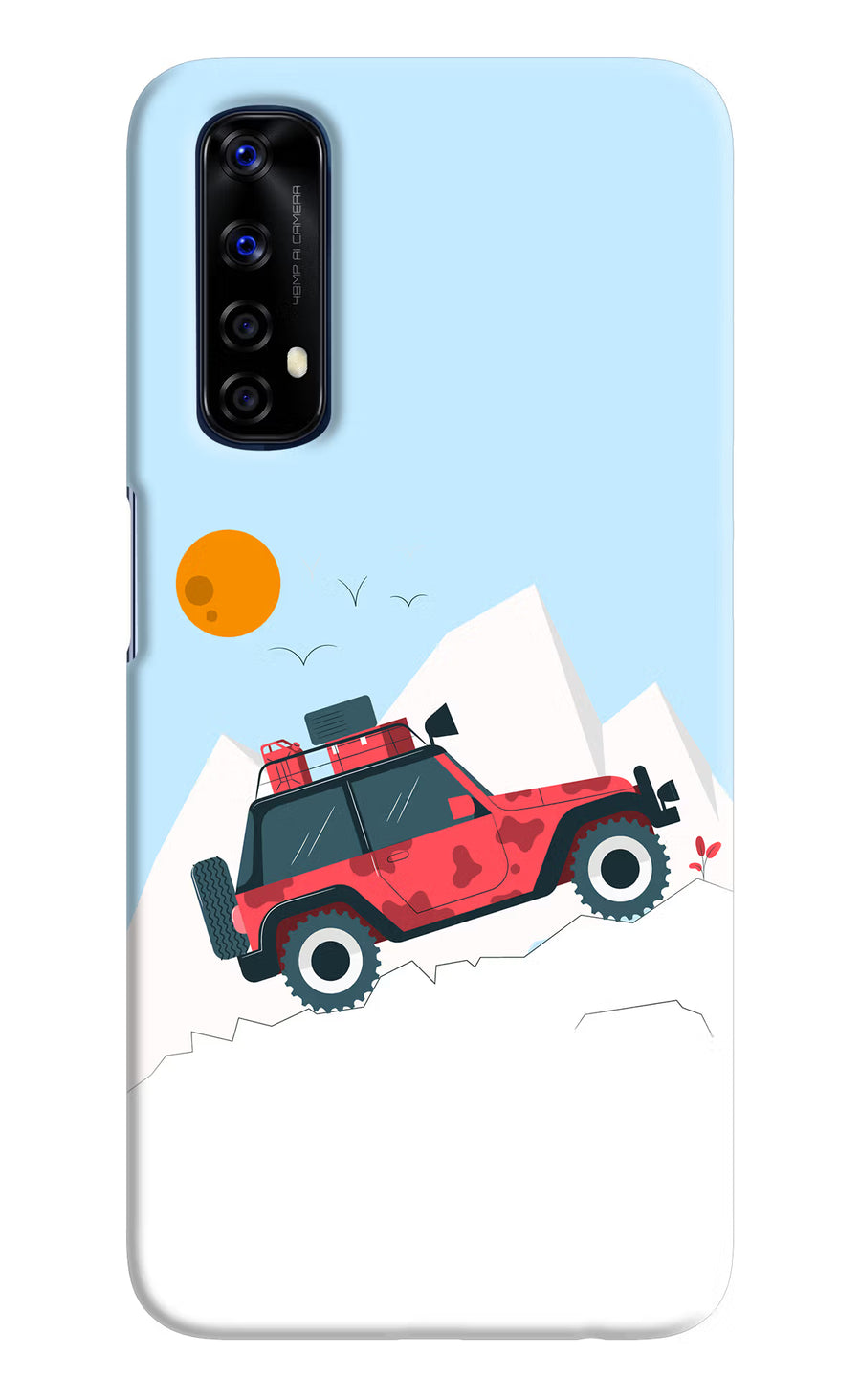 Mountain Trail Beast Realme 7/Narzo 20 Pro Back Cover, Hard case