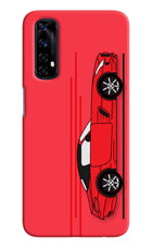 Red Velocity Realme 7/Narzo 20 Pro Hard Case Back Cover by Casekaro