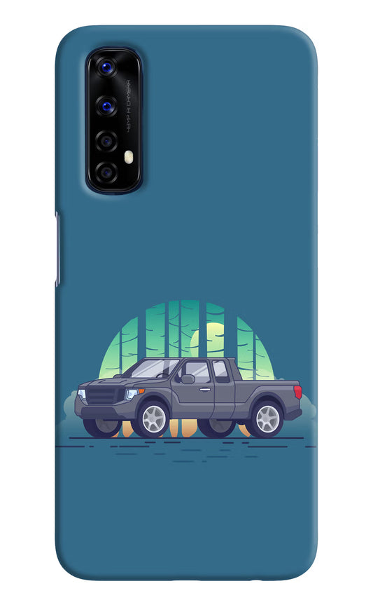 Retro Garage Vibe Realme 7/Narzo 20 Pro Hard Case Back Cover by Casekaro