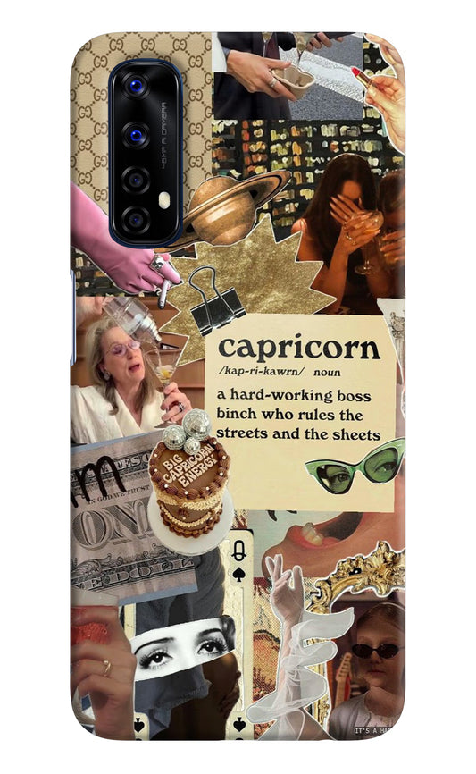 Capricorn Zodiac Realme 7/Narzo 20 Pro Hard Case Back Cover by Casekaro