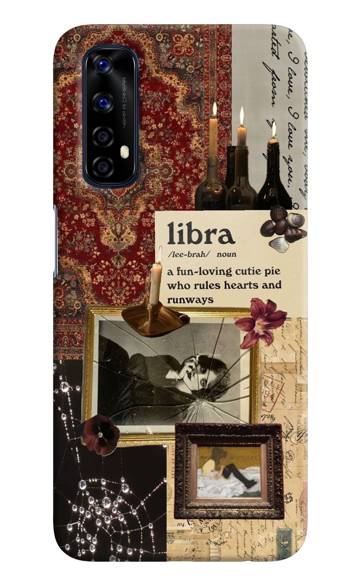 Libra Zodiac Realme 7/Narzo 20 Pro Hard Case Back Cover by Casekaro