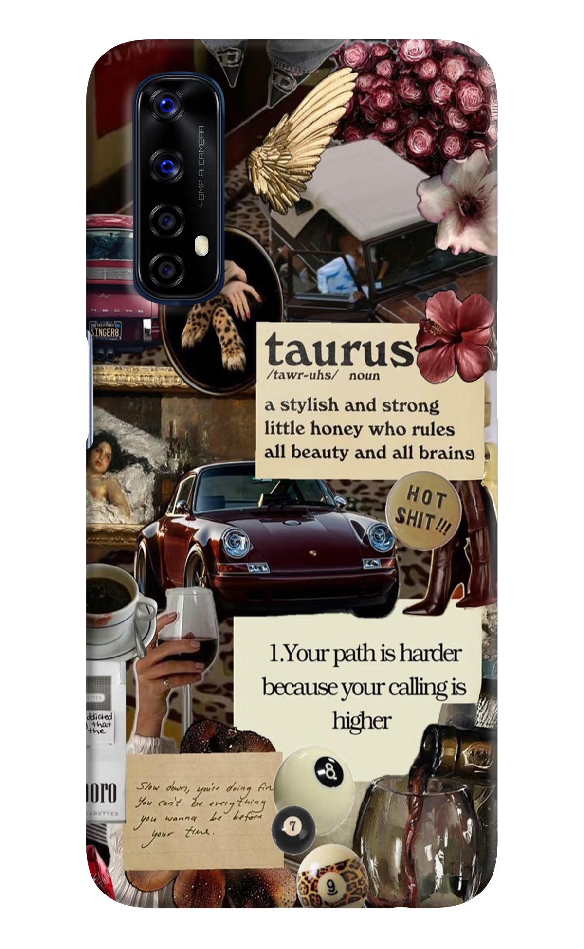 Taurus Zodiac Realme 7/Narzo 20 Pro Hard Case Back Cover by Casekaro