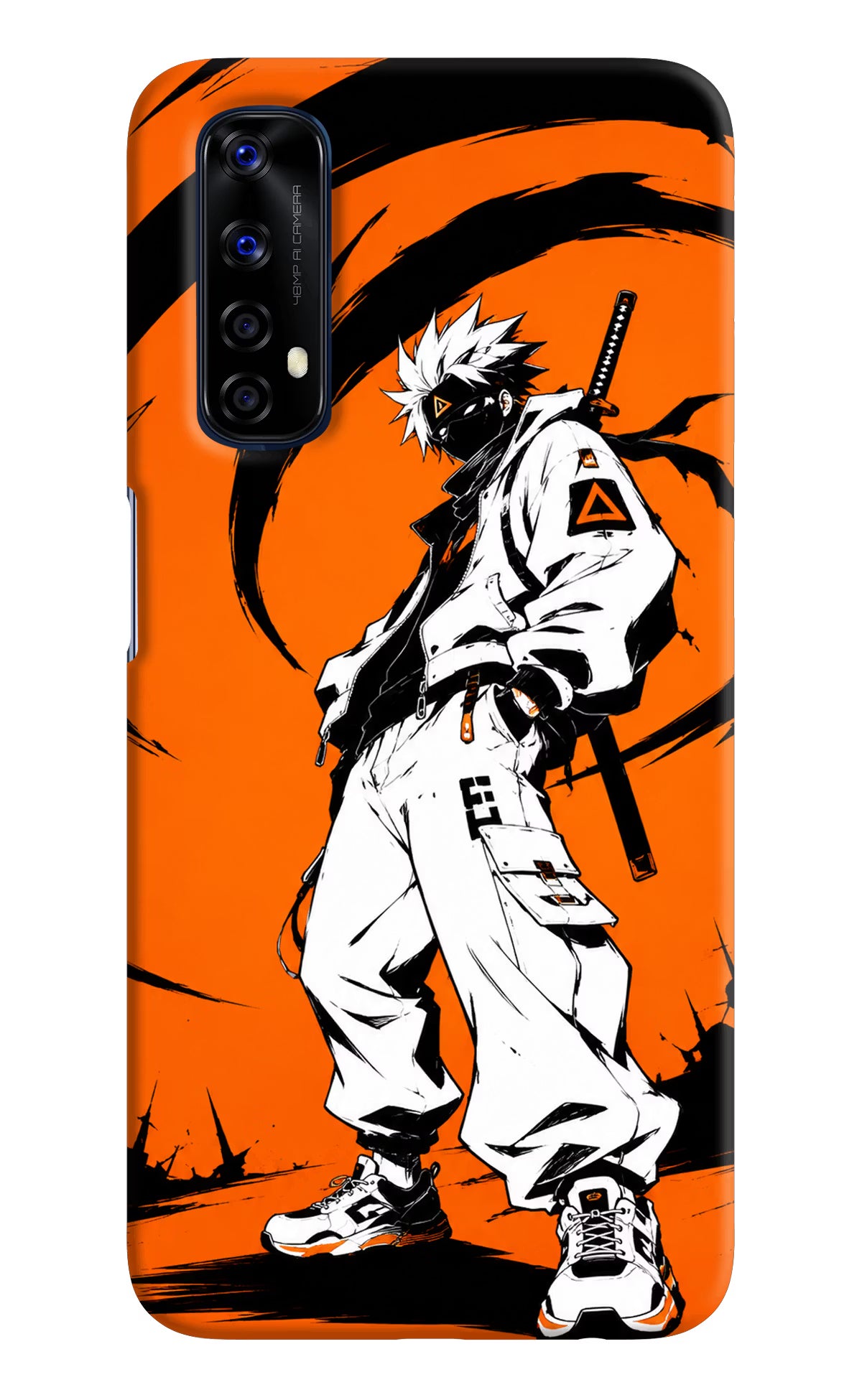 Street Samurai  Realme 7/Narzo 20 Pro Hard Case Back Cover by Casekaro