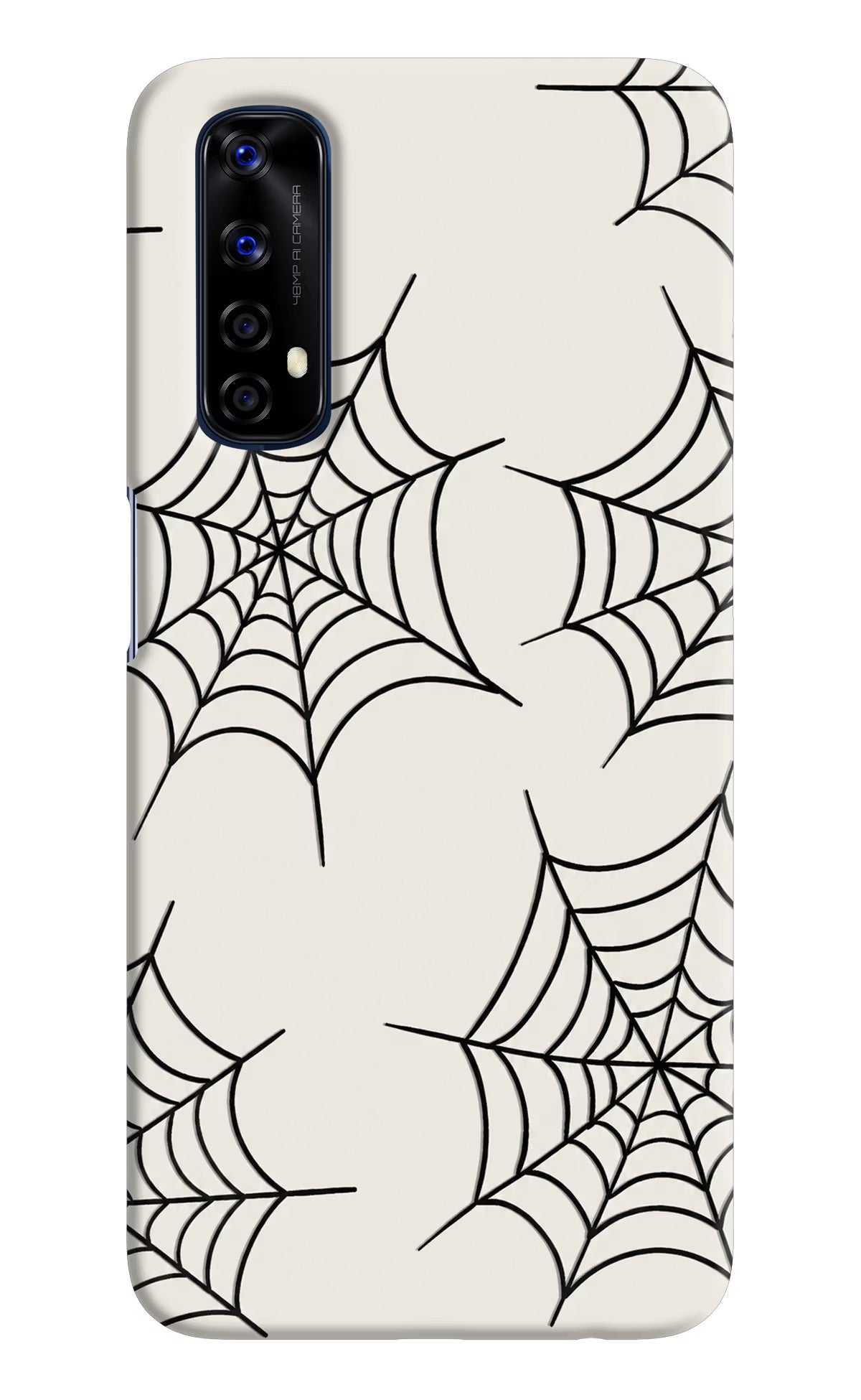 Spider Web Realme 7/Narzo 20 Pro Hard Case Back Cover by Casekaro