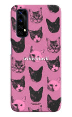 Pink Cats Realme 7/Narzo 20 Pro Hard Case Back Cover by Casekaro