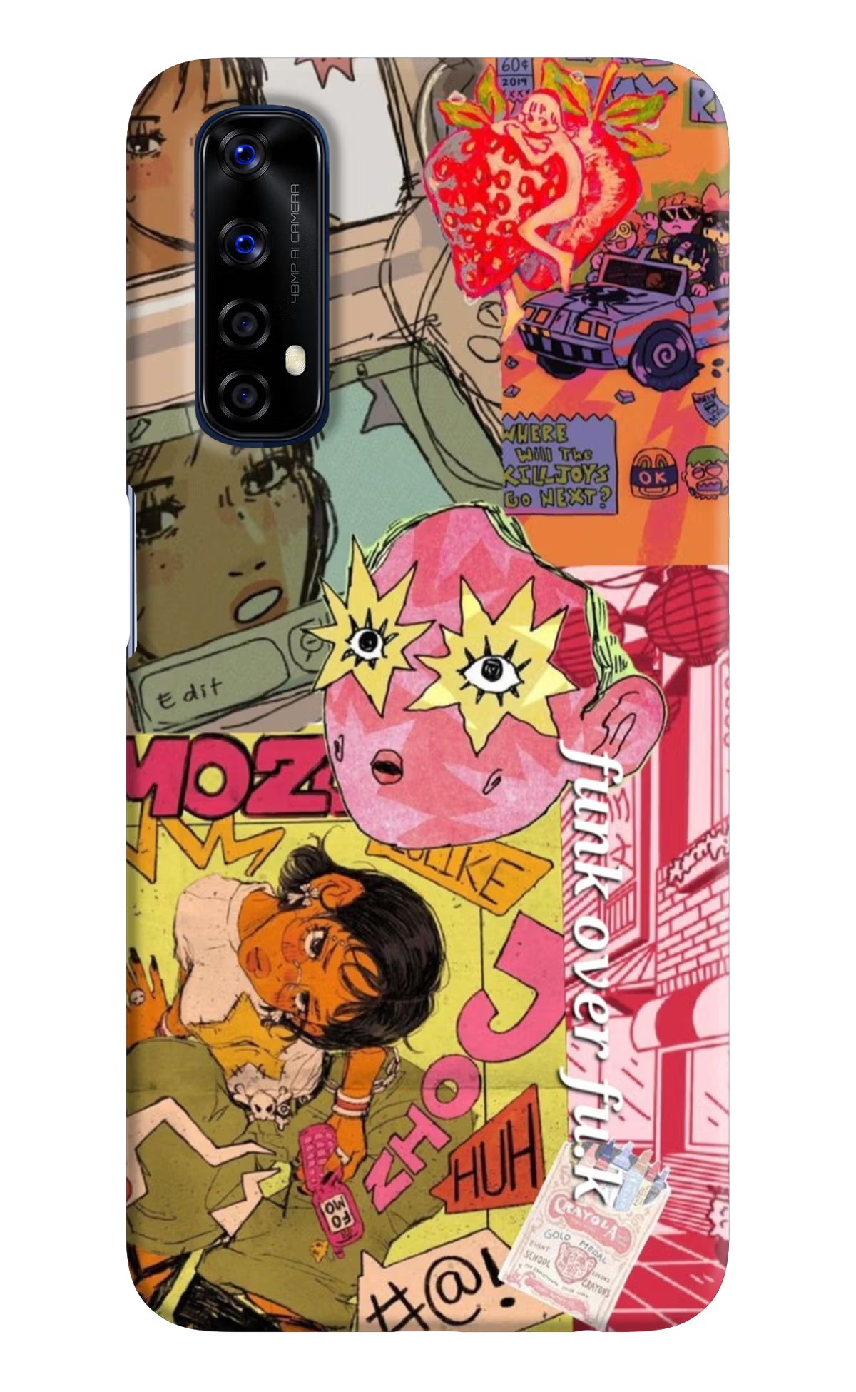 Funkover Realme 7/Narzo 20 Pro Back Cover