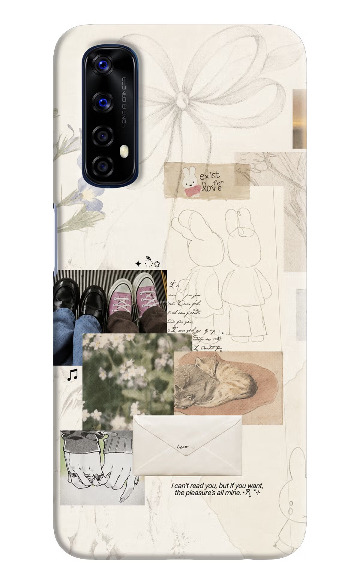 Soft Aesthetic Realme 7/Narzo 20 Pro Back Cover