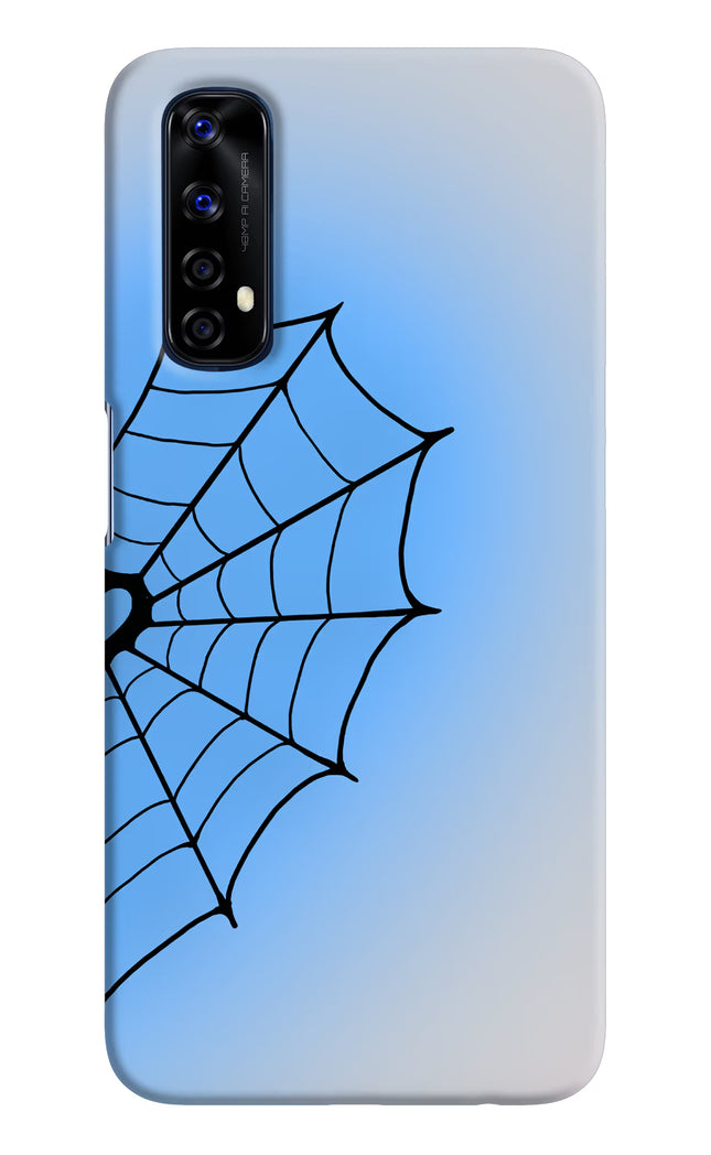 Blue Web Realme 7/Narzo 20 Pro Hard Case Back Cover by Casekaro