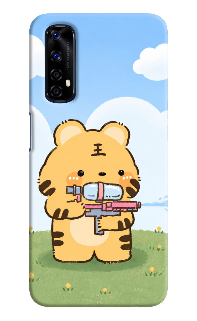 Tiger Treat Realme 7/Narzo 20 Pro Hard Case Back Cover by Casekaro